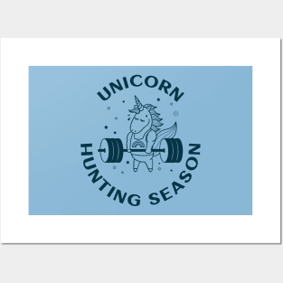 unicorn hunting season Posters and Art